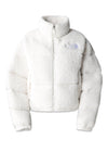 The North Faces W HP NUPTSE JAS - Tnf Zwart/Gardenia Wit. Koop hier winterjassen.