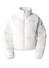 The North Faces W HP NUPTSE JAS - Tnf Zwart/Gardenia Wit. Koop hier winterjassen.