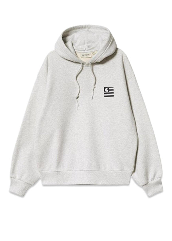 Carhartt WIP's W' Hooded Coast State Sweat - Ash Heather. Køb hoodies her.