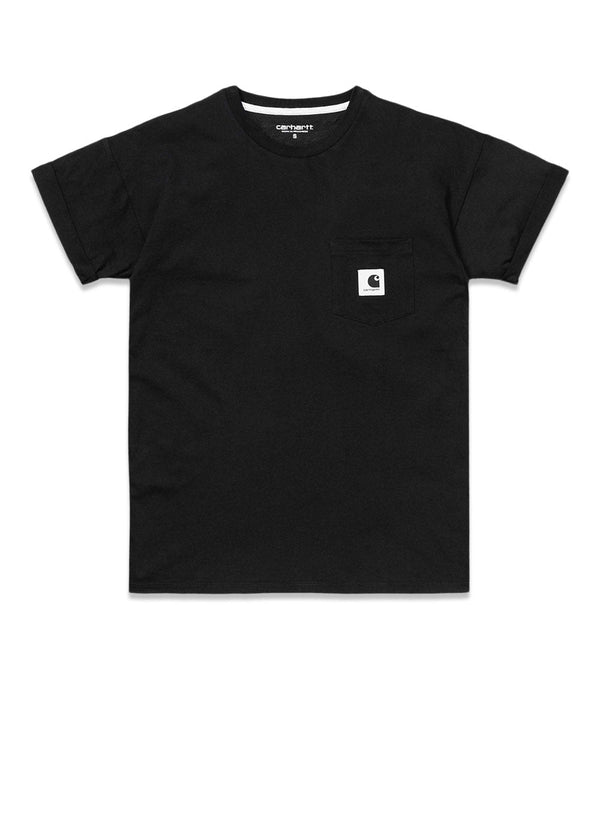 Carhartt WIP's W' S/S Carrie Pocket T-Shirt - Black. Køb t-shirts her.