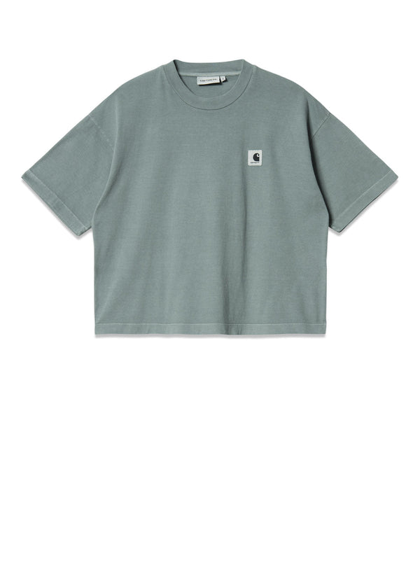 Carhartt WIP's W' S/S Nelson T-Shirt - Eucalyptus. Køb t-shirts her.