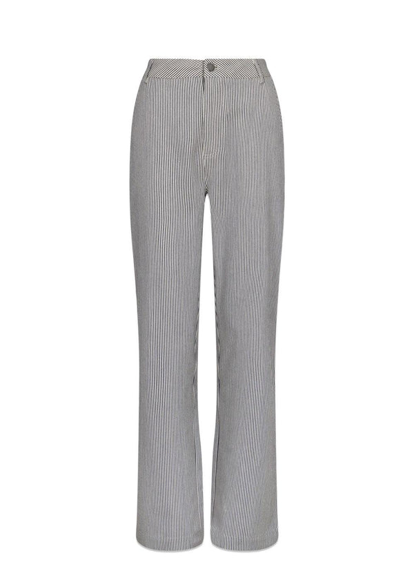Neo Noir's Zuzan Gestreepte Broek - Gebroken Wit. Koop hier een broek.